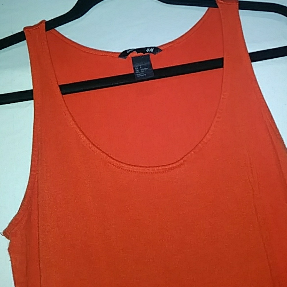 H&M orange dress